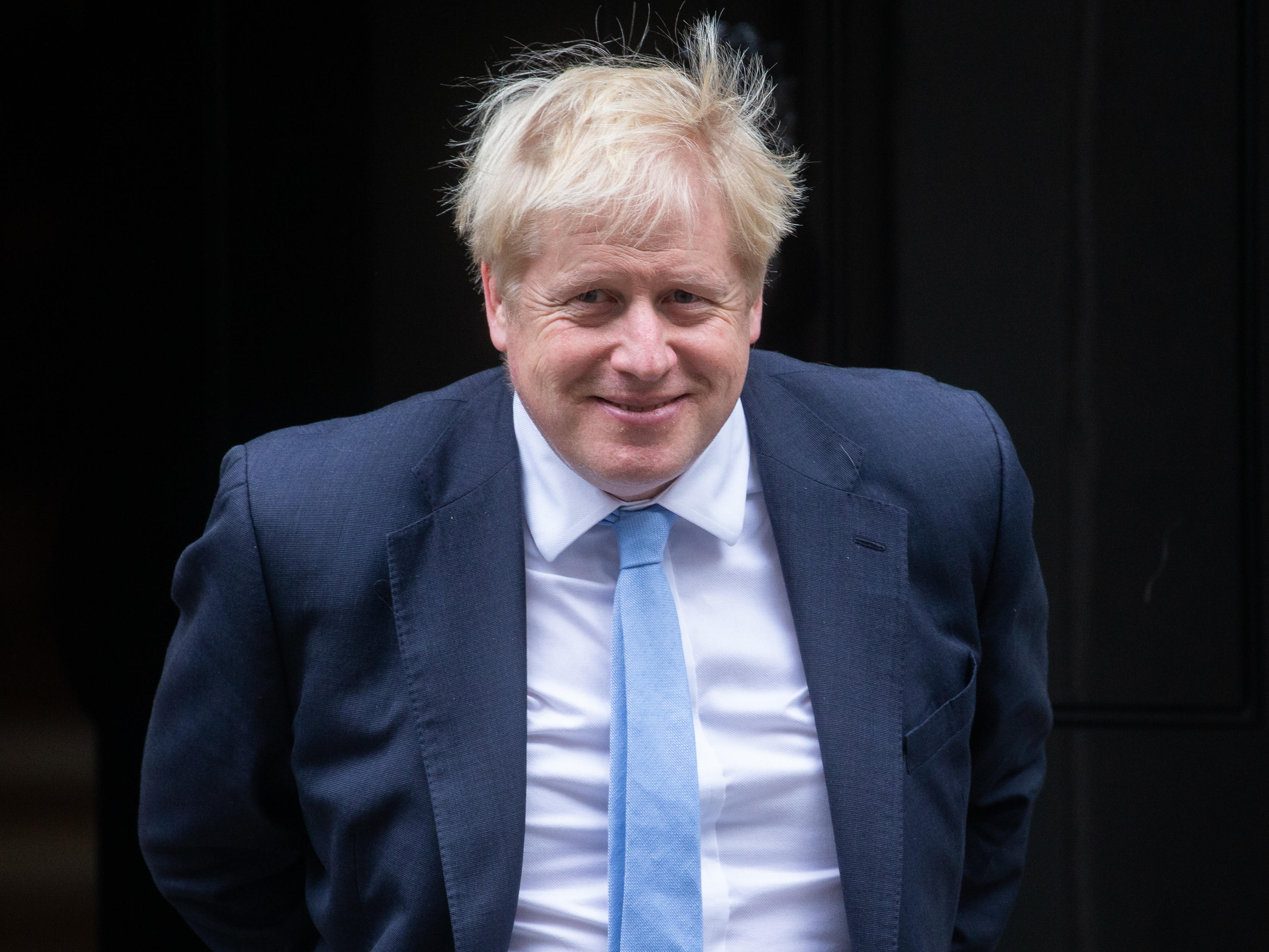 Boris Johnson shows his affiliative smile that helped him to connect with voters