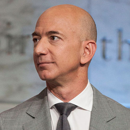 Jeff Bezos, CEO and Founder, Amazon.com.
