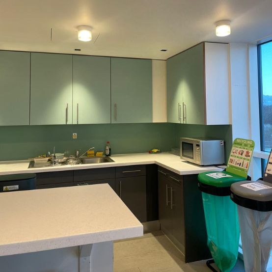 a image of accommodation kitchen