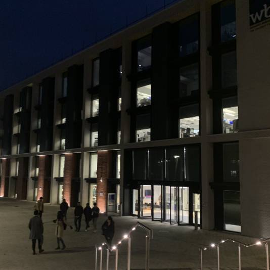 Building with Warwick Uni poster