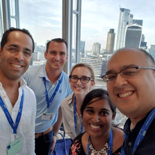 Distance Learning MBA Students in the Shard