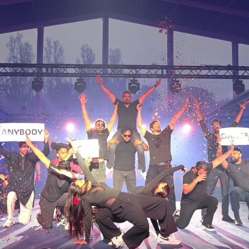 Image of the MBAT 2026 team dancing