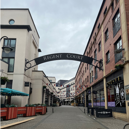 entrance to regent court