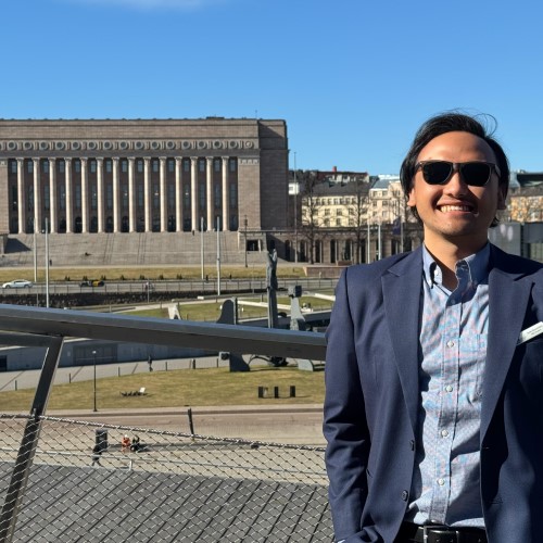 Full-time MBA student Tedo Basundra in Finland