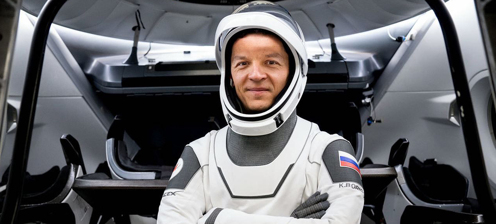 Warwick Business School alum Konstantin Borisov, who is travelling to the International Space Station aboard a NASA mission Warwick Business School alum Konstantin Borisov, who is travelling to the International Space Station aboard a NASA mission