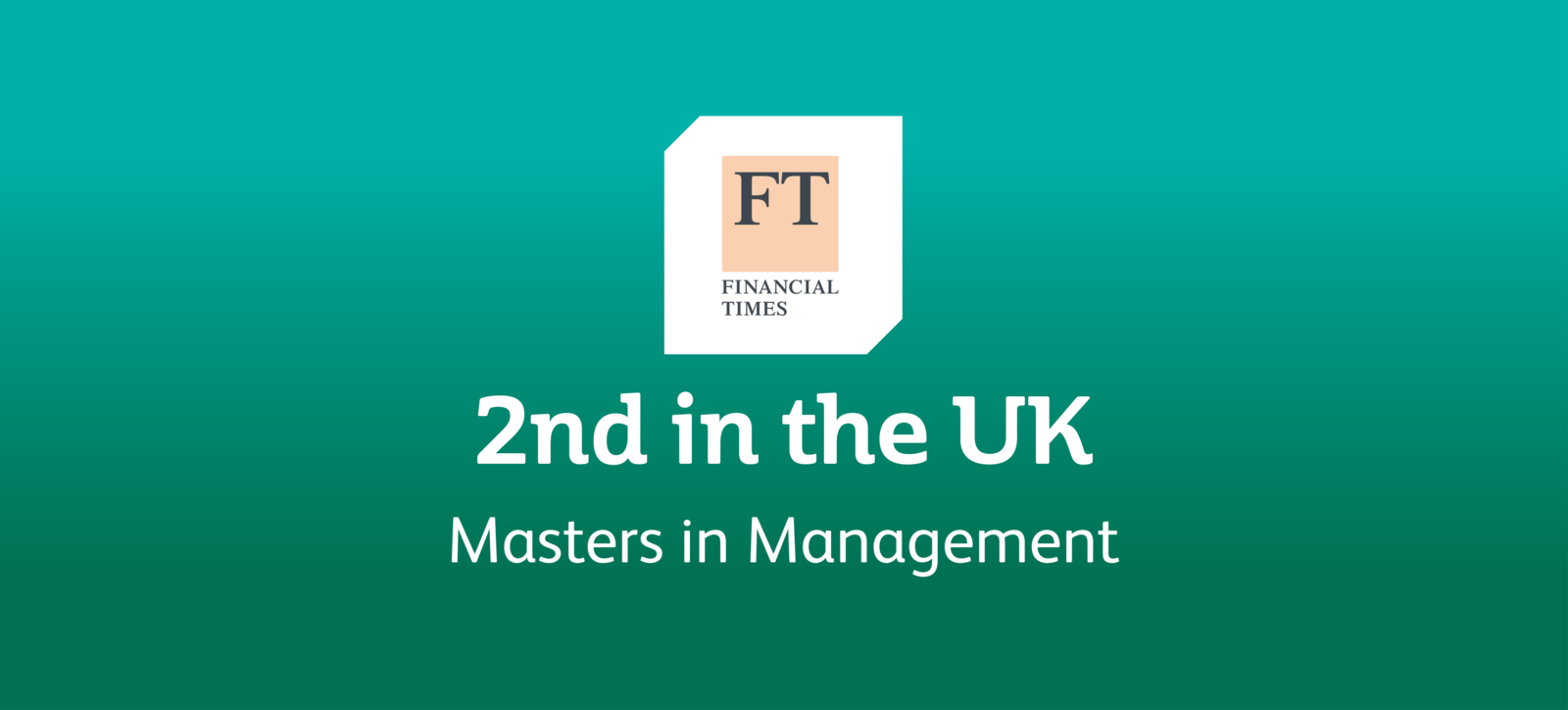 WBS second in the UK for Masters in Management