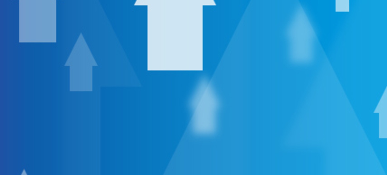 A decorative graphic with multiple arrows pointing up in front of a blue background. A decorative graphic with multiple arrows pointing up in front of a blue background.