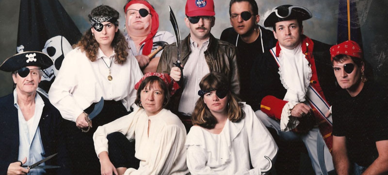 The NASA Pirates were a group of young engineers who developed a new shuttle mission control. The NASA Pirates were a group of young engineers who developed a new shuttle mission control.