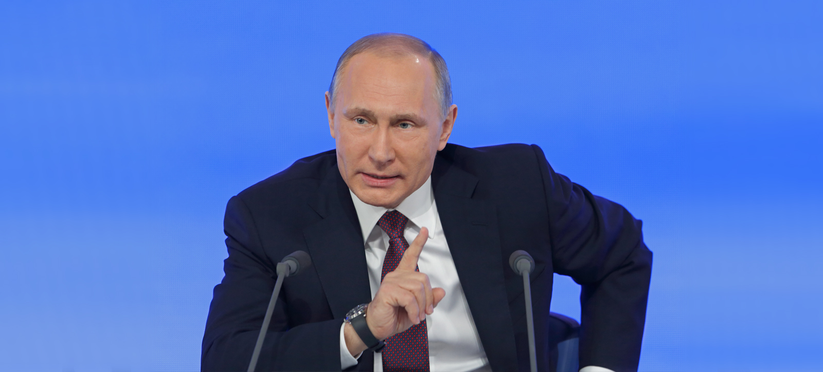 Vladimir Putin (pictured) may be suffering from the curse of the 'powerful leader'