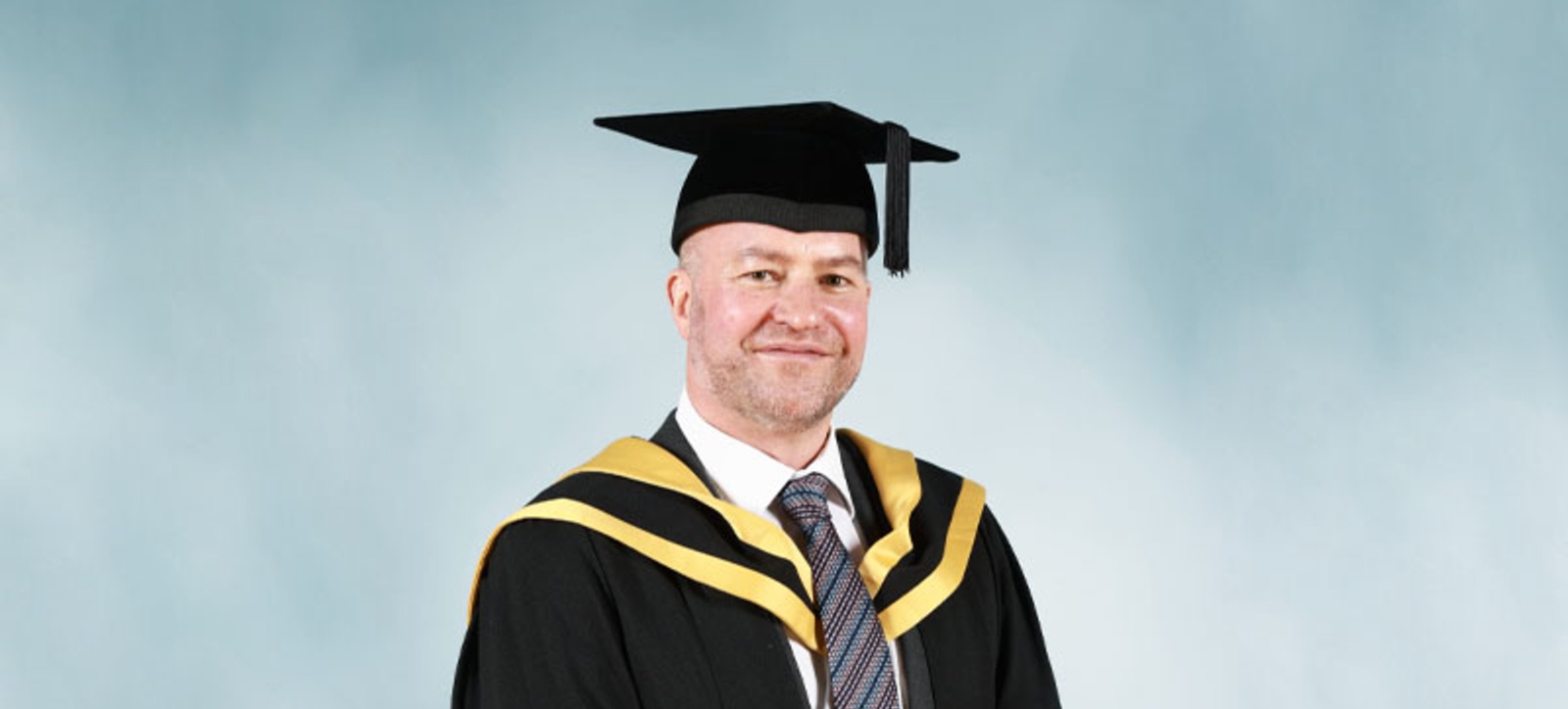 Jon Hendry Pickup before his speech at the University of Warwick winter graduation Jon Hendry Pickup before his speech at the University of Warwick winter graduation