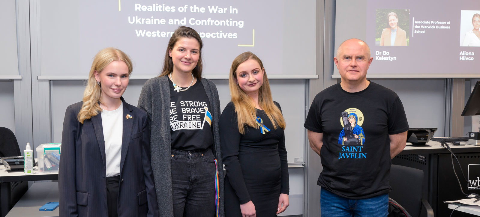 Ukrainians mark two years of full-scale Russian invasion of Ukraine at Warwick Business School