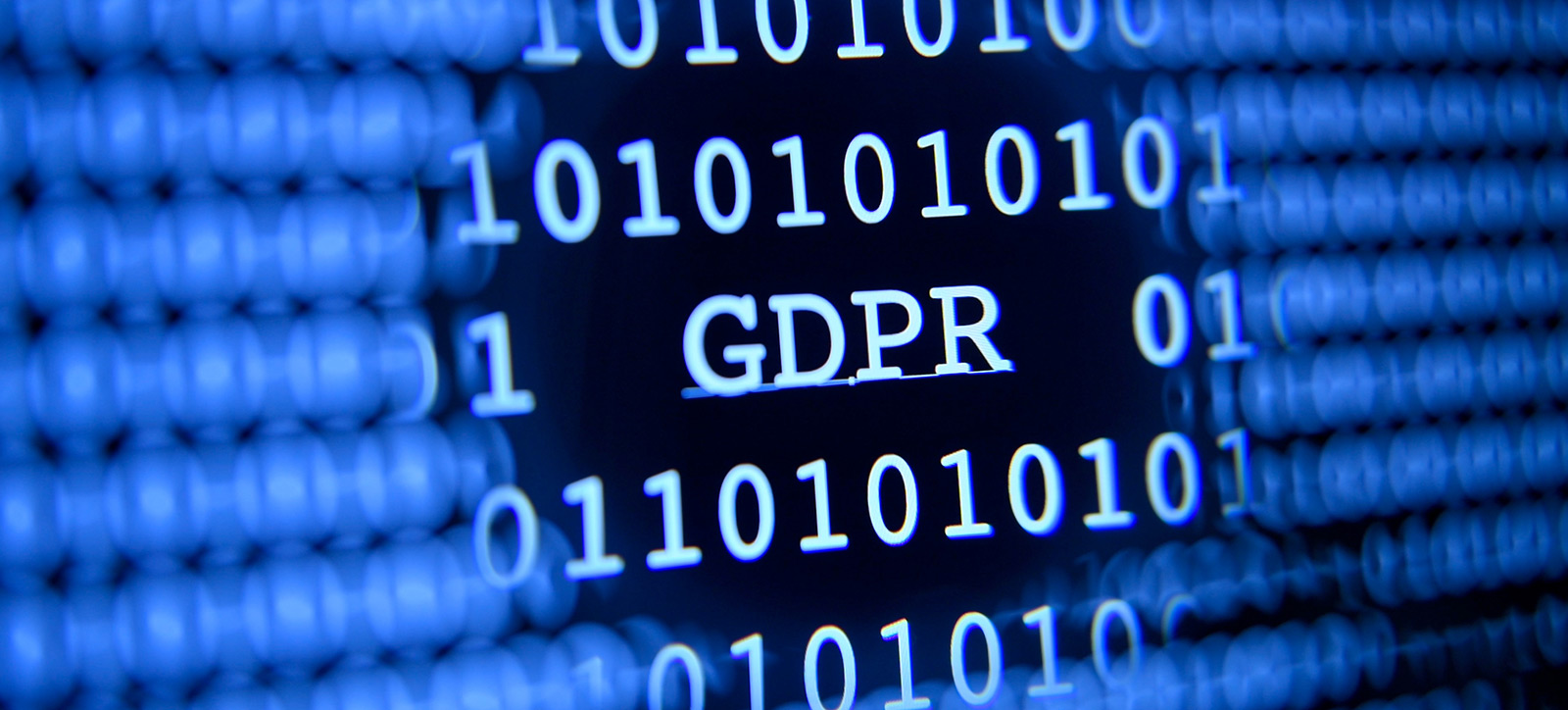 A computer screen showing the letters GDPR spelled out amidst lines of binary copy A computer screen showing the letters GDPR spelled out amidst lines of binary copy