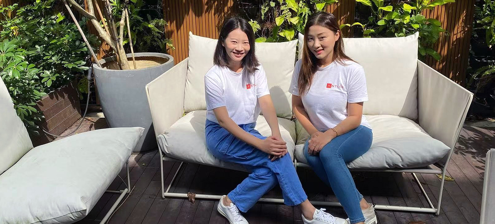 Sharon Li (left) with CHOYS co-founder Vanessa Chen Sharon Li (left) with CHOYS co-founder Vanessa Chen