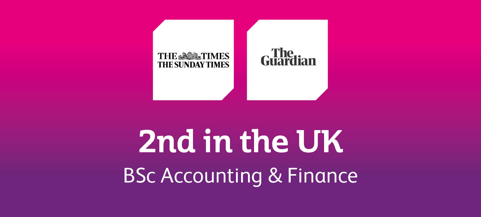 WBS is second in the UK for accounting and finance
