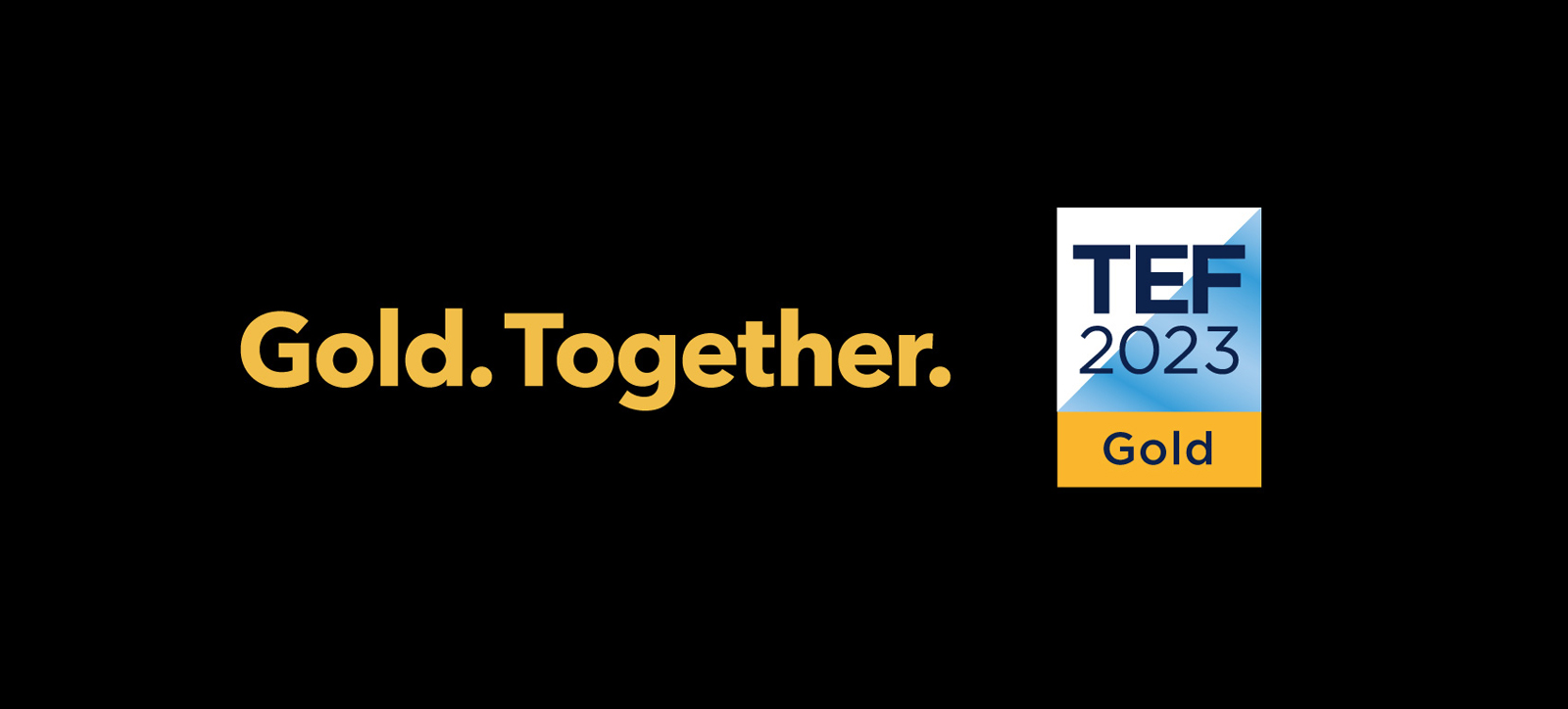 The Gold TEF logo The Gold TEF logo