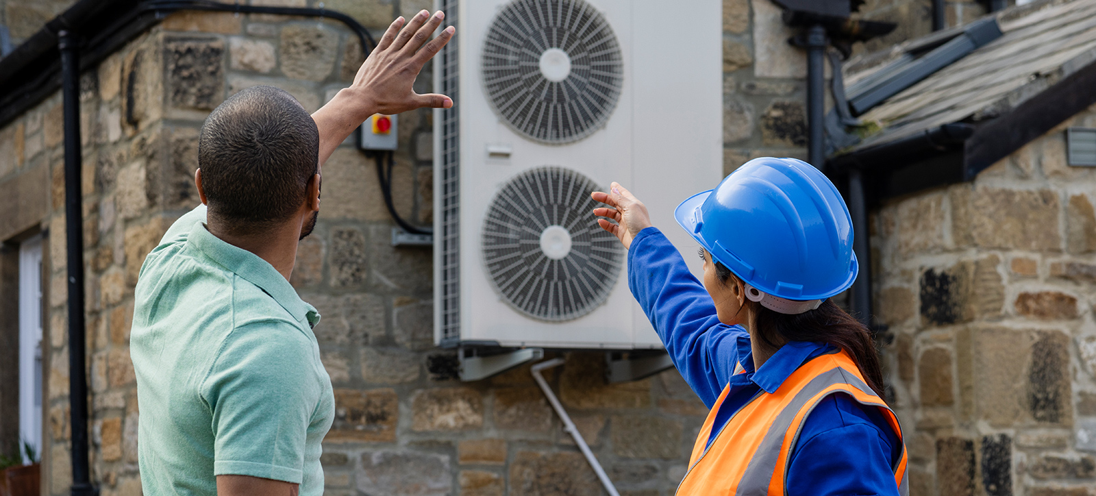 The UK Government is funding 30,000 grants a year for homes to install greener heat pumps