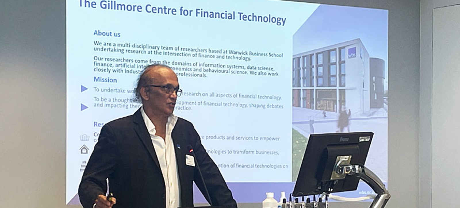 Ram Gopal at the Gillmore Centre Academic Conference Ram Gopal at the Gillmore Centre Academic Conference