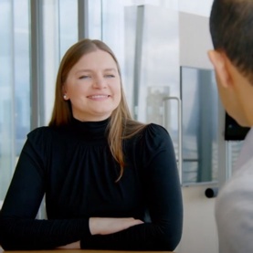 Image of an MBA participant at The Shard