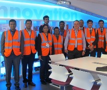 IIM-A MBA delegates visiting DCS Europe IIM-A MBA delegates visiting DCS Europe